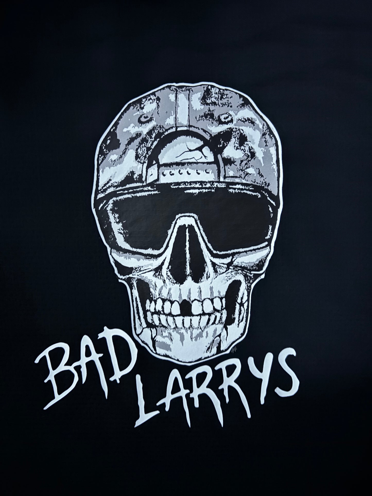 Bad Larry Skull Athletic Shirt